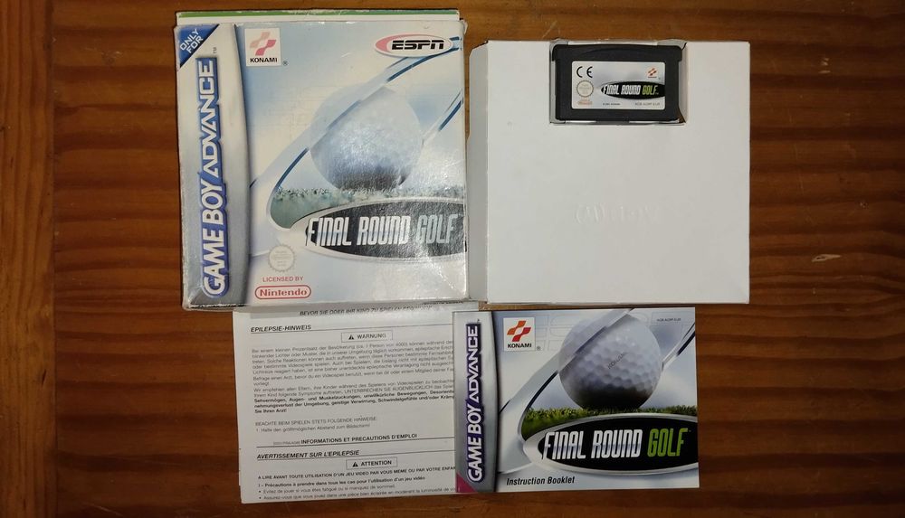 Jogo Final Round Golf Game Boy Advance Completo