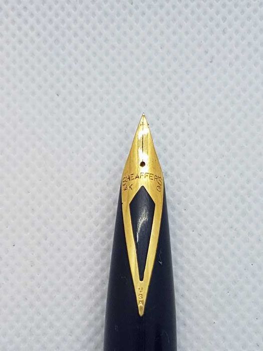 Caneta vácuo Sheaffer Imperial VI 1961 Touchdown Black