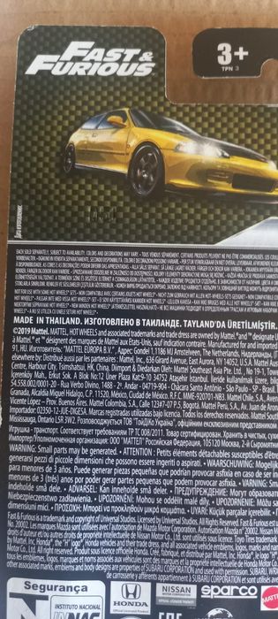 Honda civic EG fast furious hot wheels