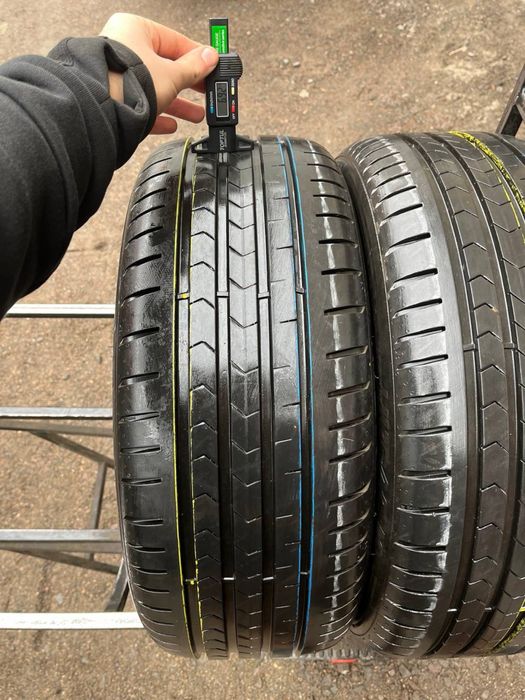 Шины бу 215 45 R 17 Vredestein ultrac AO лето пара резина
