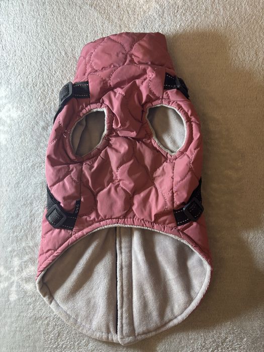 Безрукавка зі шлеєю для собачки