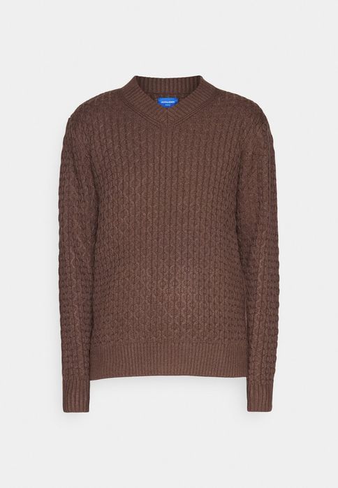 Sweter brązowy Jack&Jones M