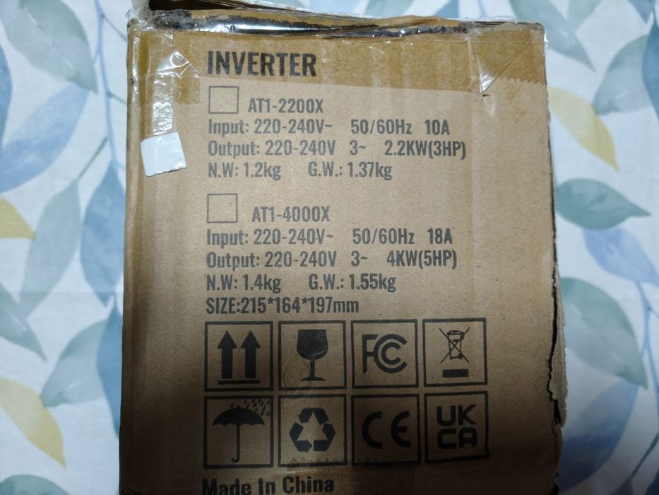 Inversor corrente Vevor AT1-2200X