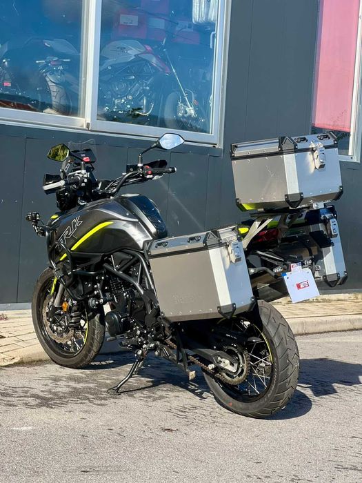 Benelli TRK 702 X Oportunidade Usado – Full Extras, Cinza/Amarelo – GGMOTOS