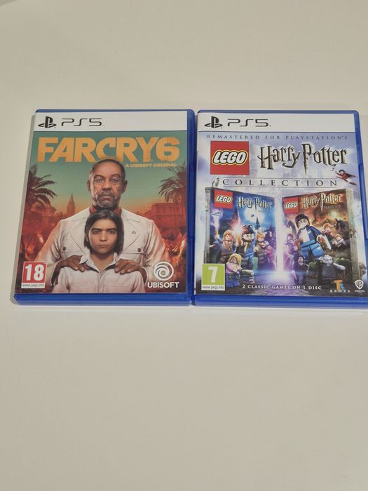 Jogos ps5(Farcry 6 e Lego Harry Potter)