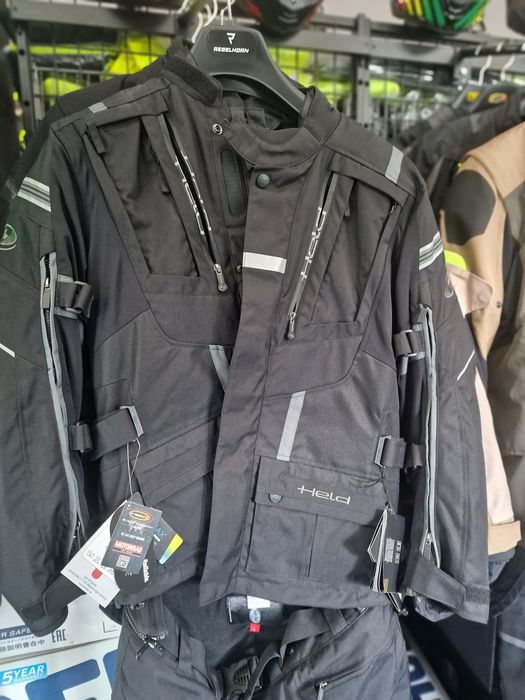 kurtka TEKSTYLNA HELD HAKUNA II Czarny/Szary rozmiar - M,L,XXL