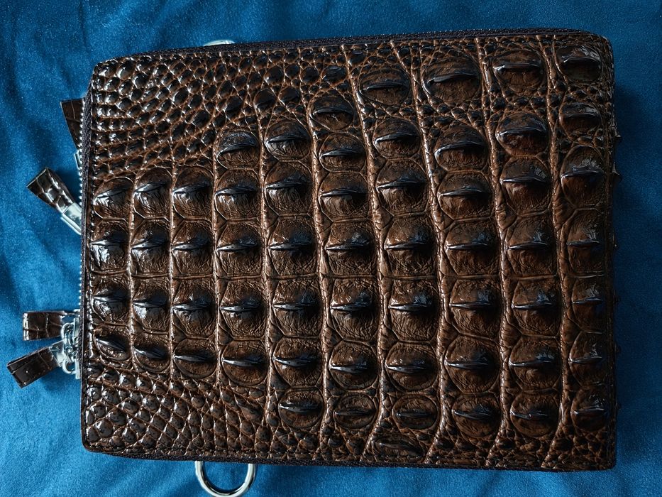 Сумка з натуральної шкіри крокодила  Ексклюзив | Handmade