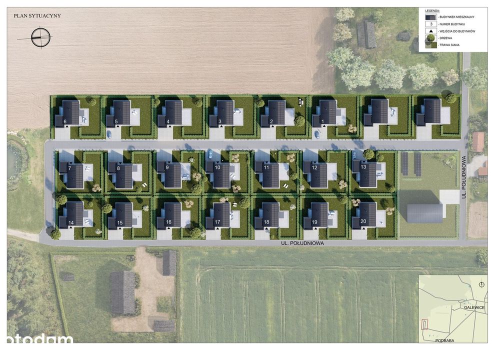 Nowy dom 129 m² | pompa ciepła, klima, kostka, monitoring, ogrodzenie