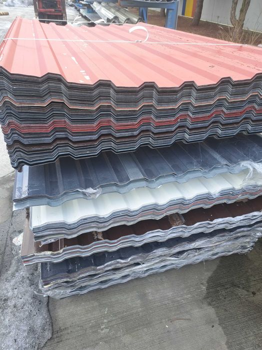 blacha trapezowa T14 mix kolor blachy trapezowe 2gat. transport Polska