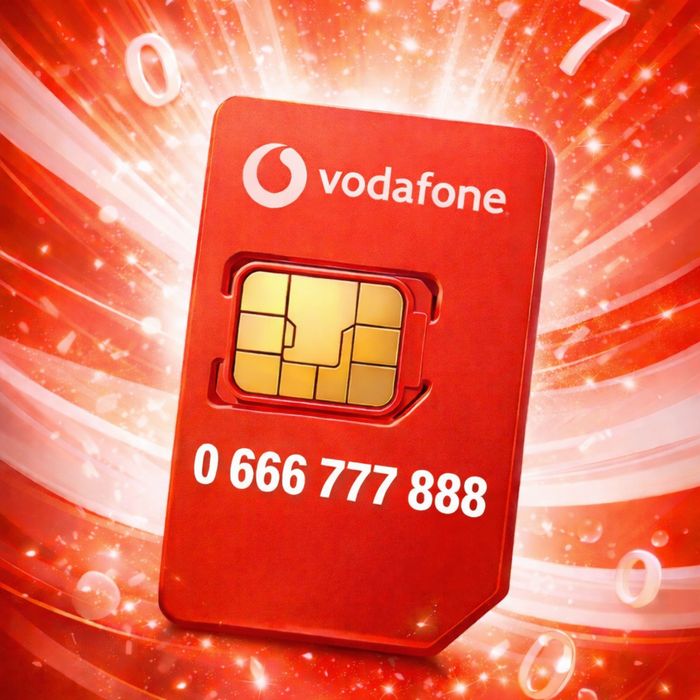 Продам золотой номер, VIP, красивый, vodafone