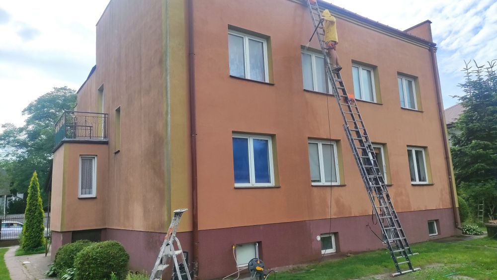 Malowanie elewacji i ogrodzeń