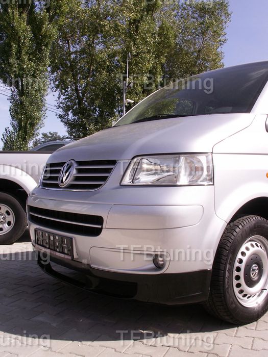 spoiler dokładka zderzaka przód vw t5 2003-2009 ver2 tfb tuning