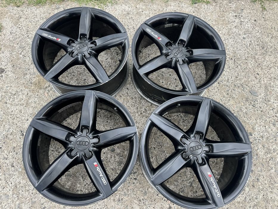Диски R18 5x112 ET47 Audi титани Ауді А6 A4