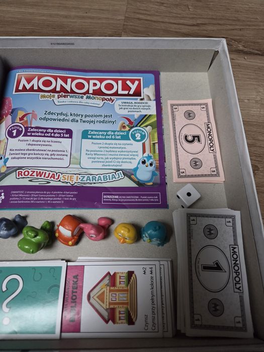 Monopoly junior gra Hasbro Pl
