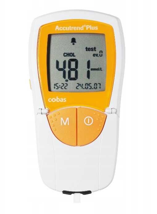 Accutrend Plus do oznacznia glukozy, cholesterolu trójglicerydów