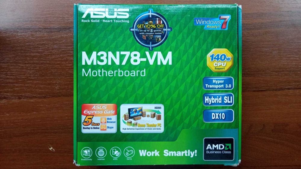 Системний блок ASUS AM2+ / 6GB ОЗП / Надійний БЖ Chieftec 500W / Системный блок ASUS AM2+ / 6GB ОЗУ / Надежный БП Chieftec 500W
