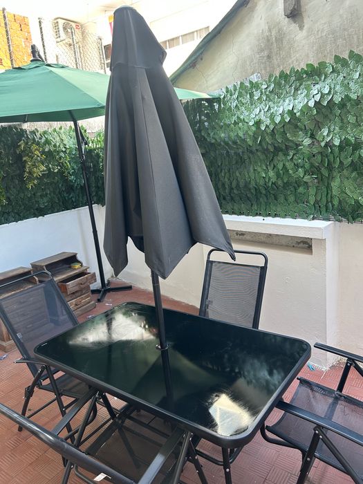 Conjunto de mesa de jardim