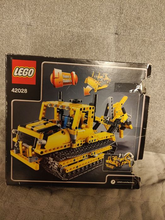 LEGO Technik 42028 Buldożer/koparka