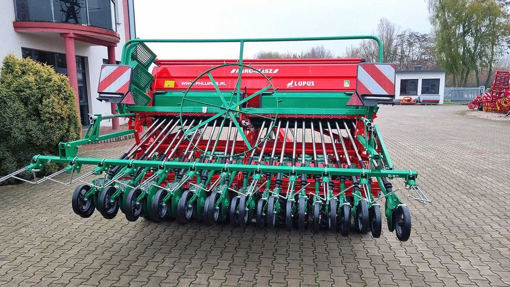 Zestaw uprawowo siewny Agromasz SN301 SR301 3m Agregat siewny