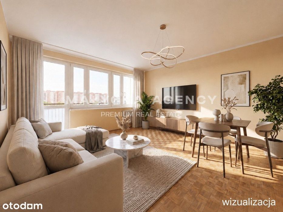 2 pokoje, balkon, klimatyzacja | Bielany
