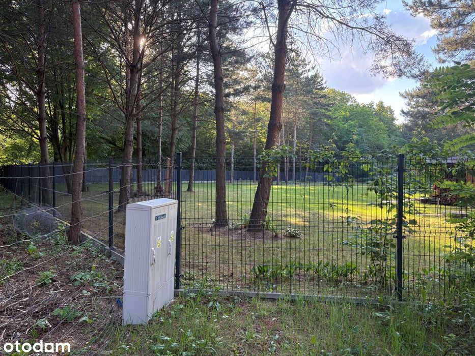 Działka budowlana 1505 m² , ogrodzona, prąd, Wężyk, gmina Grodzisk Maz