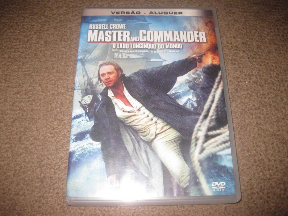 DVD "Master and Commander" com Russel Crowe
