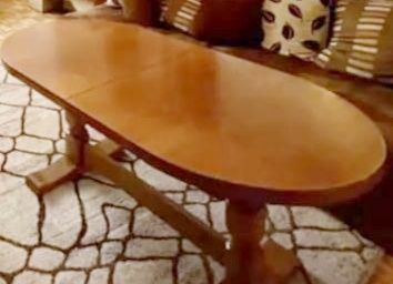 Ława, ławostół,rozkładana, dąb lite drewno