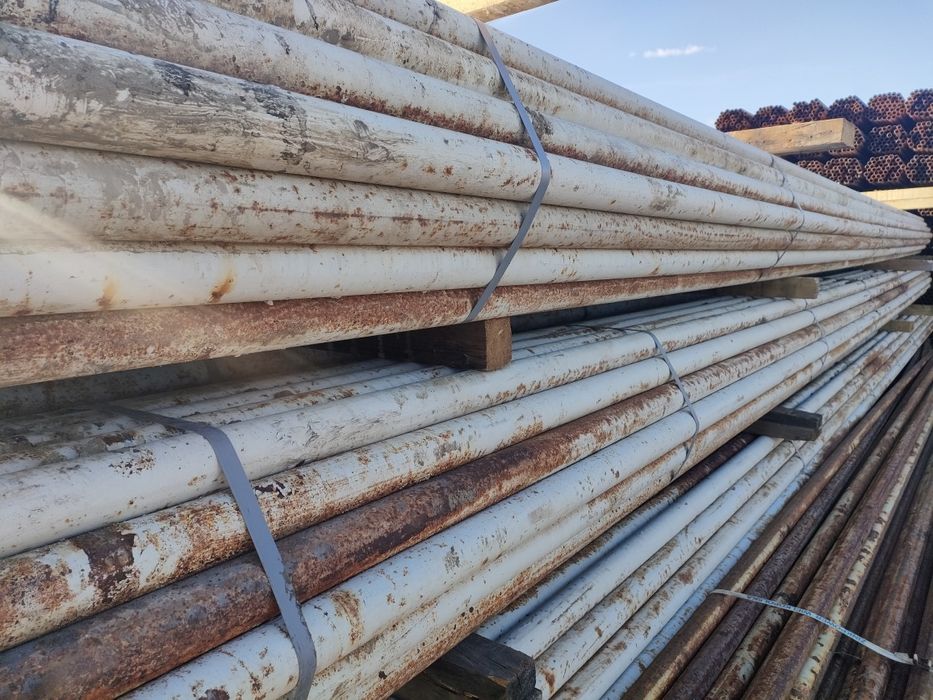 Rury stalowe fi 60x2.6mm odcinki 9m