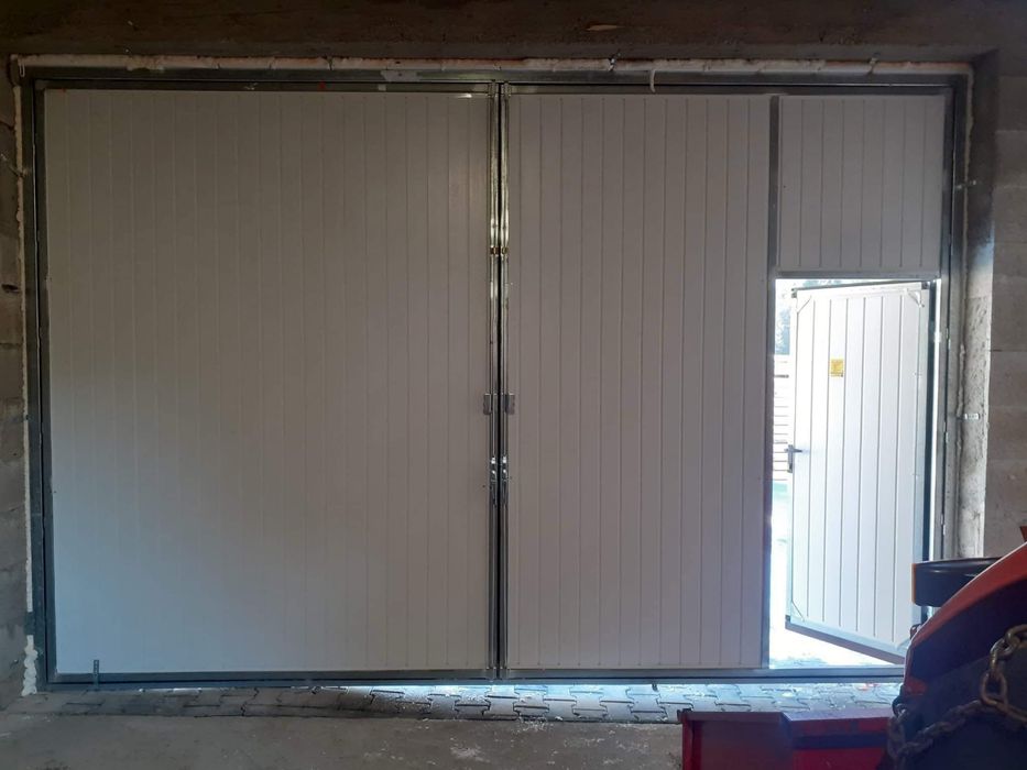 Brama dwuskrzydłowa! Uchylna! Drzwi  stalowe! Na wymiar! Montaż!