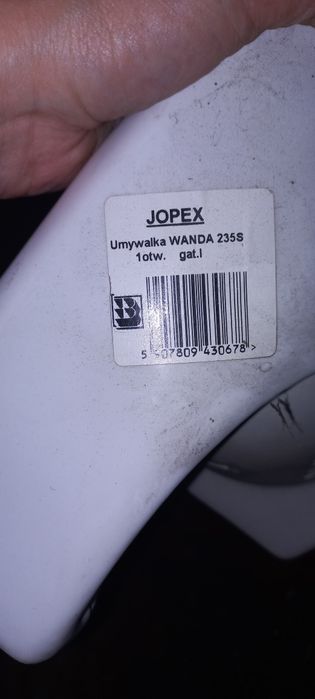 Umywalka mała biała