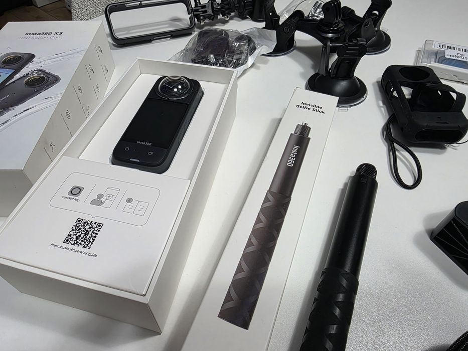 Insta360 x3 stan bdb (duży zestaw)
