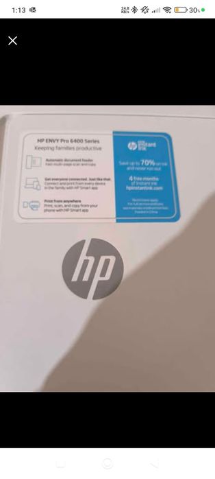 Vendo impressora com scanner ho envy pro6400 series  como nova64170342188419120