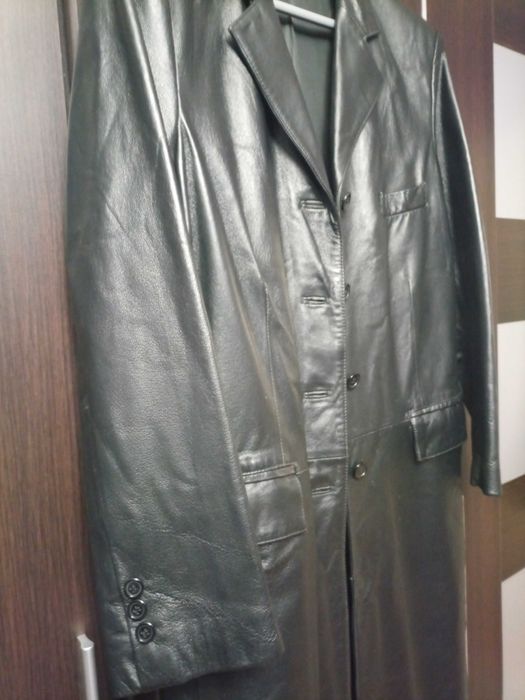 Płaszcz z naturalnej skóry