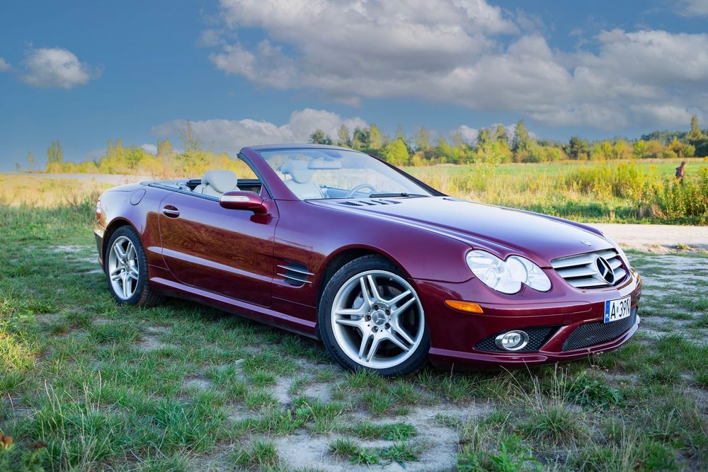 Mercedes-Benz SL SL550 masaże , niski przebieg