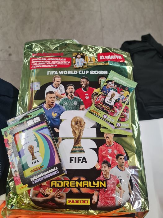 Caderneta e cartas fifa world cup 2026 (também troco)