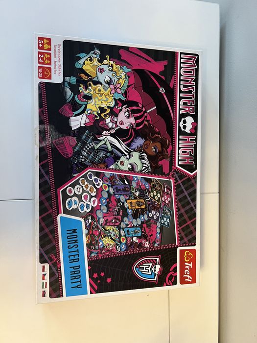 Monster Party- gra planszowa Monster High