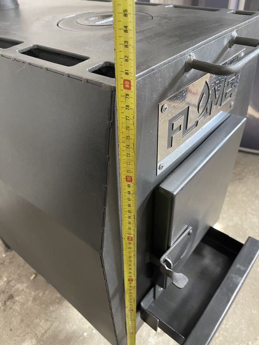 Піч опалювальна варочна 8 кіловат FLAME Standard