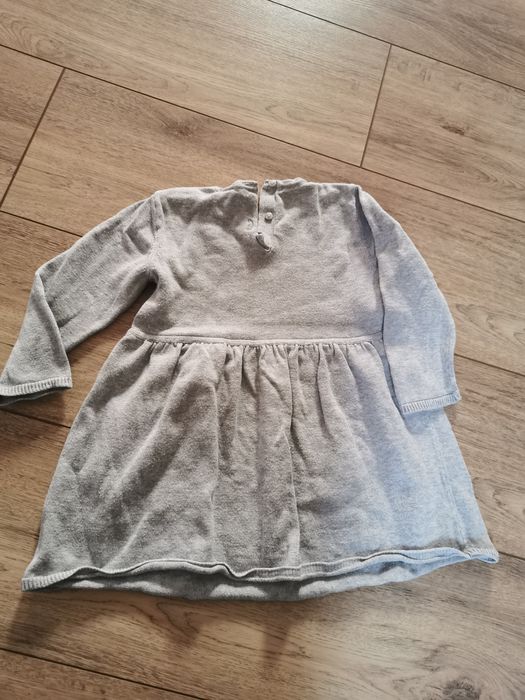 Dzianinowa sukienka H&M r.80