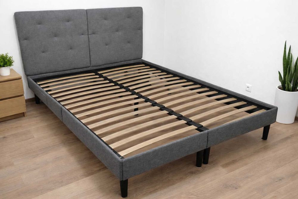 Cama 160x200 Emma - Cinza