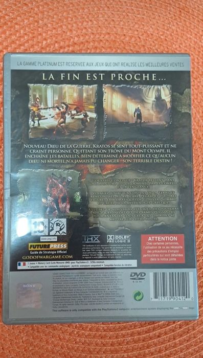 God Of War 2 ps2 completo