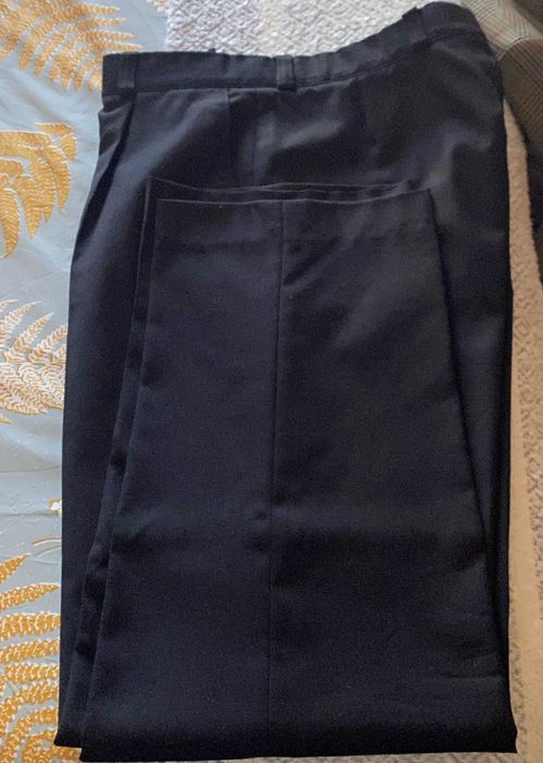 Calças de fato (homem) pretas Daniel Hetcher