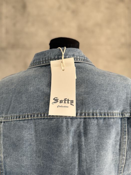 Niebieska kurtka jeansowa softy M/L