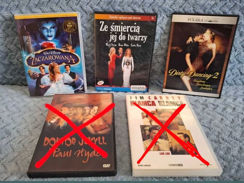 Filmy na DVD rożne rodzaje komedie