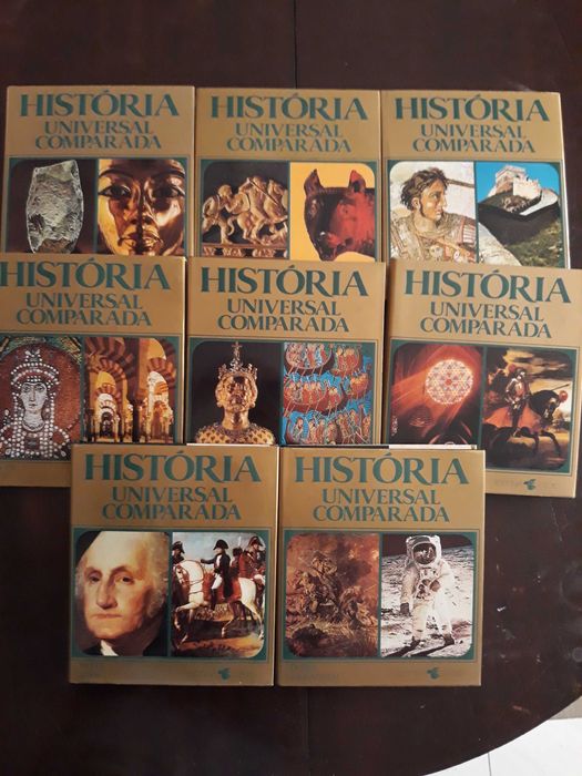 História Universal Comparada: 8 Vols, Resomnia Editores 1987