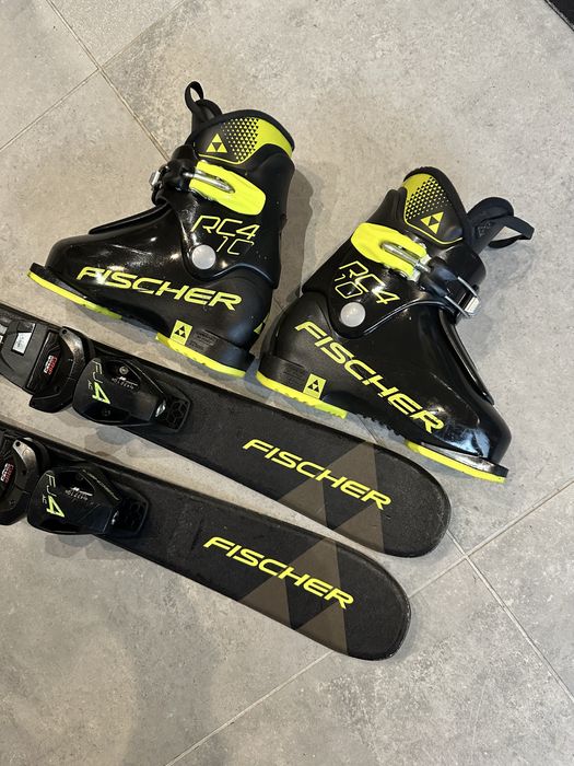 Komplet Fischer 80cm RC4Race + buty Fischer 18-18,5cm