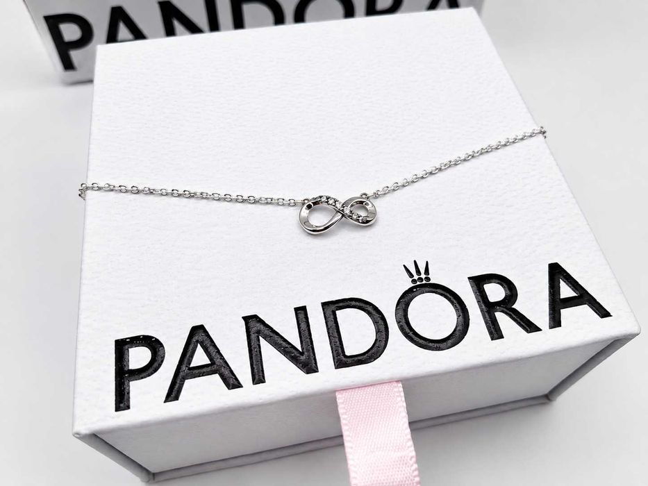 Підвіска Pandora Сяючий символ нескінченності | Кулон пандора