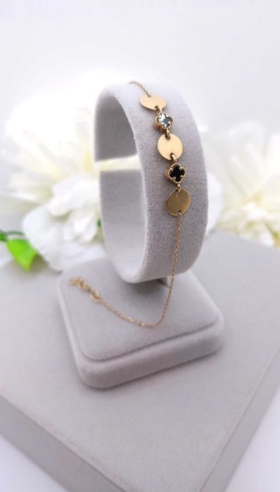 Złota bransoletka p.585/1,37g