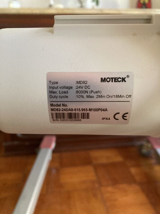 Guindaste electrico para mobilidade médica