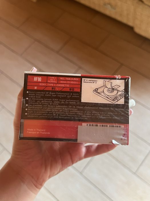 Sony HF90 5-pack (5 кассет) — NOS, заводская запечатанная упаковка