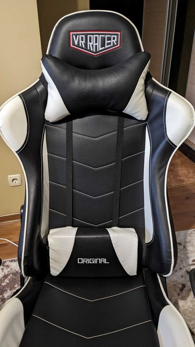 Ігрове крісло VR Racer Blade Original (black/white): 6 300 грн ...